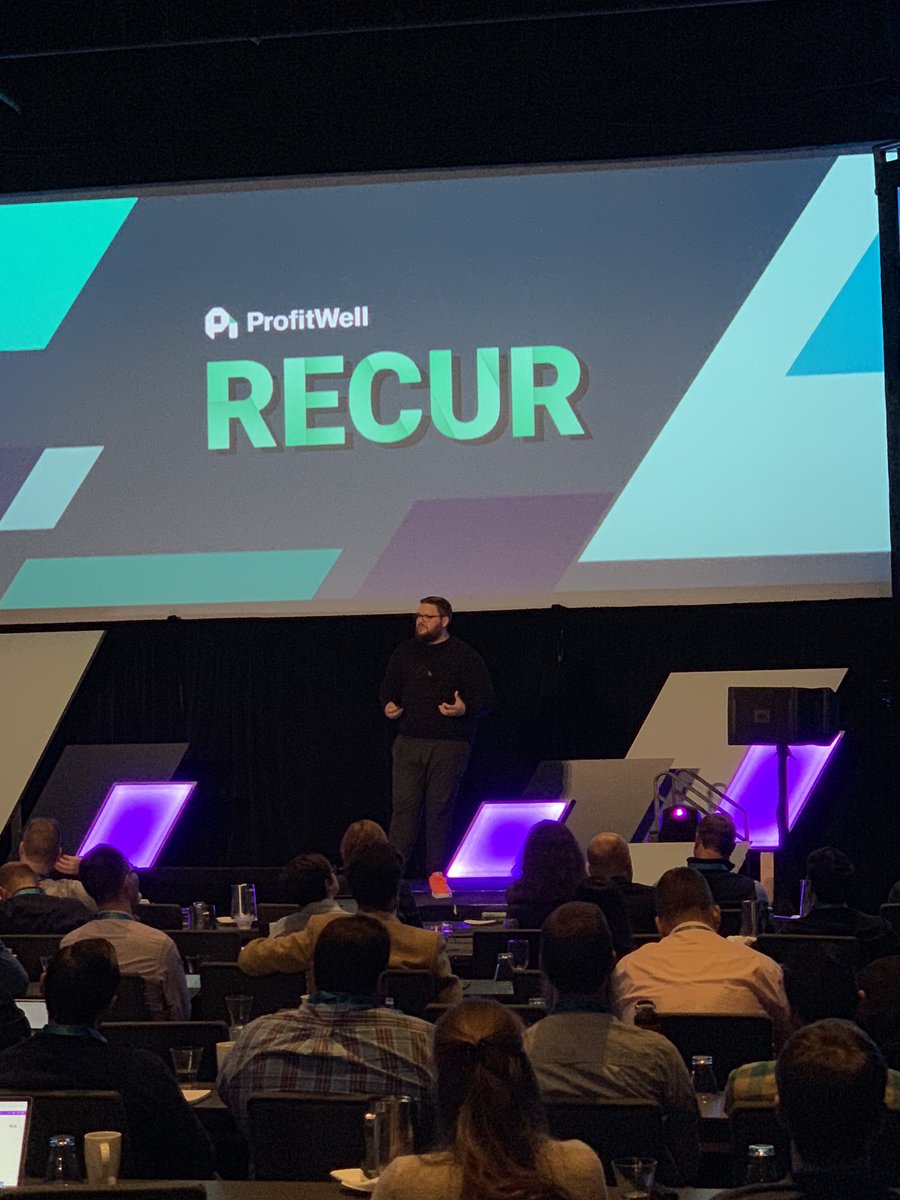 thecrafty's tweet photo. “We need to isolate and target the customer’s outcome” in order to demonstrate value. @Patticus dropping knowledge at #Recur2018 https://t.co/07XEDjISj8