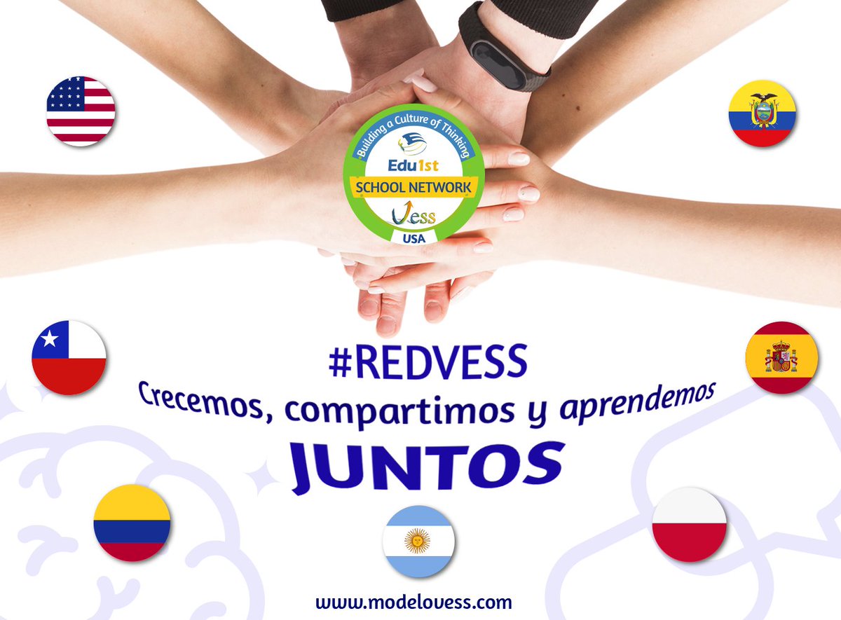 Edu1stVESS's tweet image. En la Red internacional de colegios estamos comprometidos en transformar la educación en el mundo; crecemos, compartimos y aprendemos juntos.

Únete a la #redvess

#ModeloVESS #VESS #EDU1st

modelovess.com