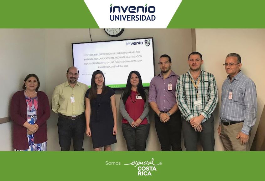 InvenioU's tweet photo. Karina generó gran impacto en Industria de Dispositivos Médicos con Proyecto Final de Ingeniería Mecatrónica: Diseño e Implementación de equipo para sub-ensamblaje mediante la utilización de ciclopentanoma en una plata de manufactura. #MujerMecatrónica #SomosDual #HaciendoPaís https://t.co/LDJARyudzj