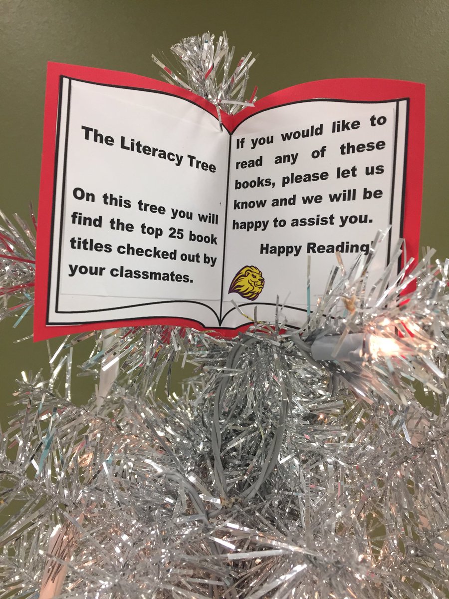HollyAnnNelson's tweet photo. #SDNBLearns #SDNBReads @IkePrincipal @SDNBSchools ‘Tis the Season to be reading..🎼Fa La La La La, La La La La https://t.co/e0cJHMws02