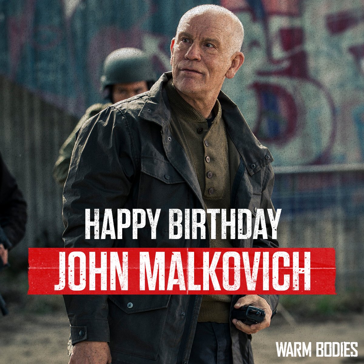 Happy birthday to our very own General Grigio, John Malkovich!  