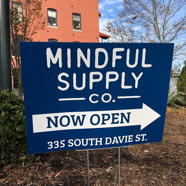 benesing's tweet photo. Come visit the new @mindfulsupply storefront for #dgso First Friday! In my tradition of trying my more adventurous work at #clothing and #eyewear stores, this is going to be some new stuff. The mindfulness will happen 6-9. https://t.co/ecpLj9b78b https://t.co/qqEEUdZc1p