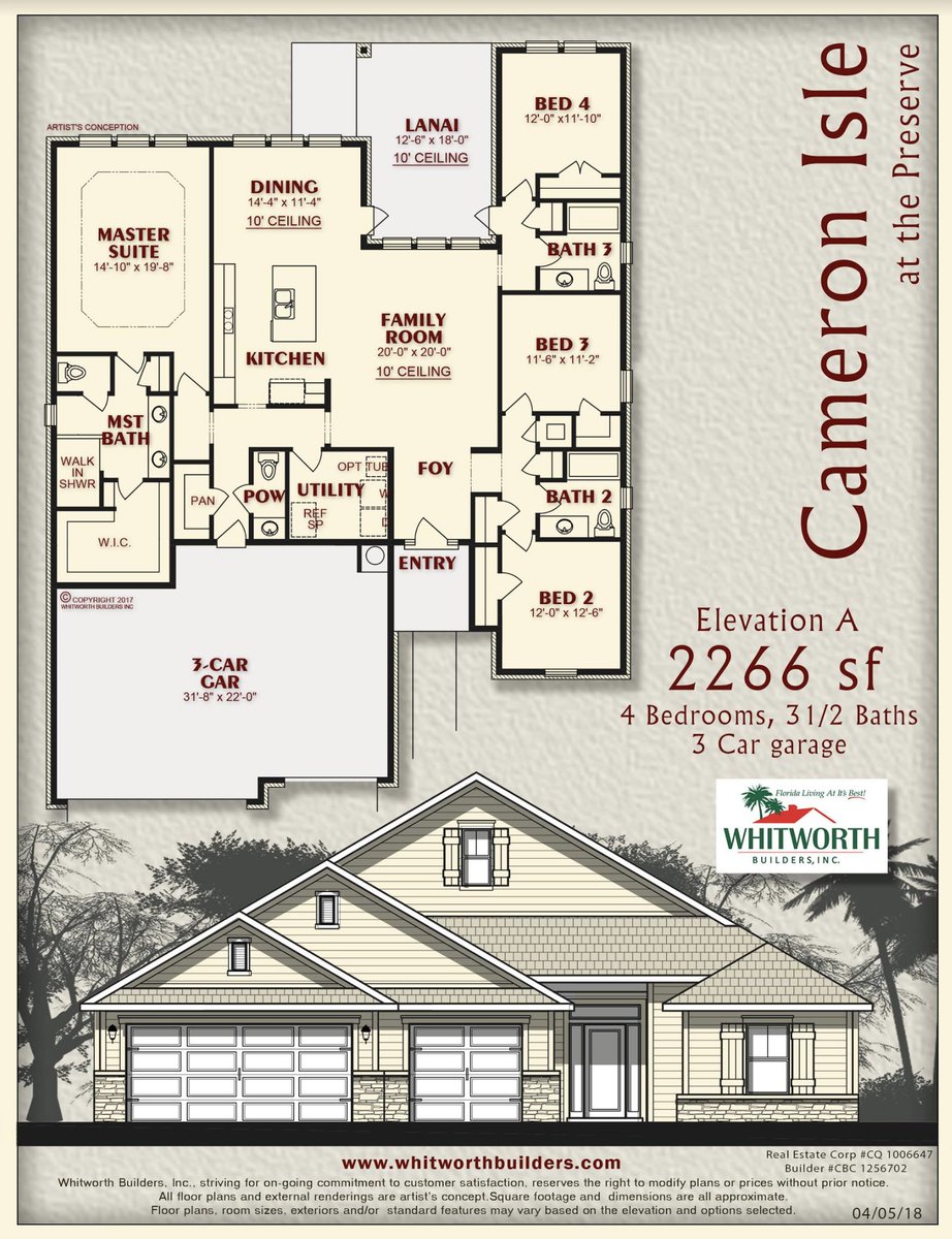 whitworthbuild's tweet photo. Is #NewConstruction a must for you, but you can't find anything in #Pensacola? Come take a look at #ThePreserve! Contact Mark Frate, a realtor at Whitworth Builders Realty Inc., at 850-665-4703 for more info! https://t.co/RxpAfpcu8K
