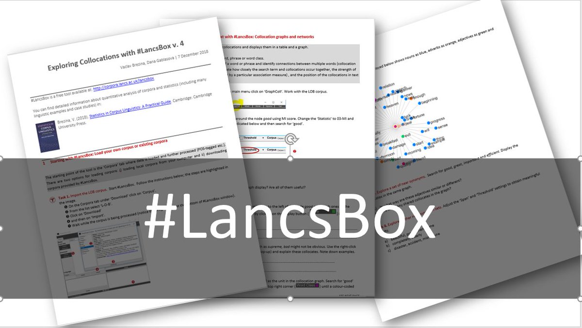 vaclavbrezina's tweet photo. If you are joining us via twitter for the 'Understanding Collocations' event on 
7 December 1pm UK time, you can already download handout for the practical workshop from https://t.co/IYCgPvTrrW #LancasterCollocations https://t.co/hN3OIwzoVQ
