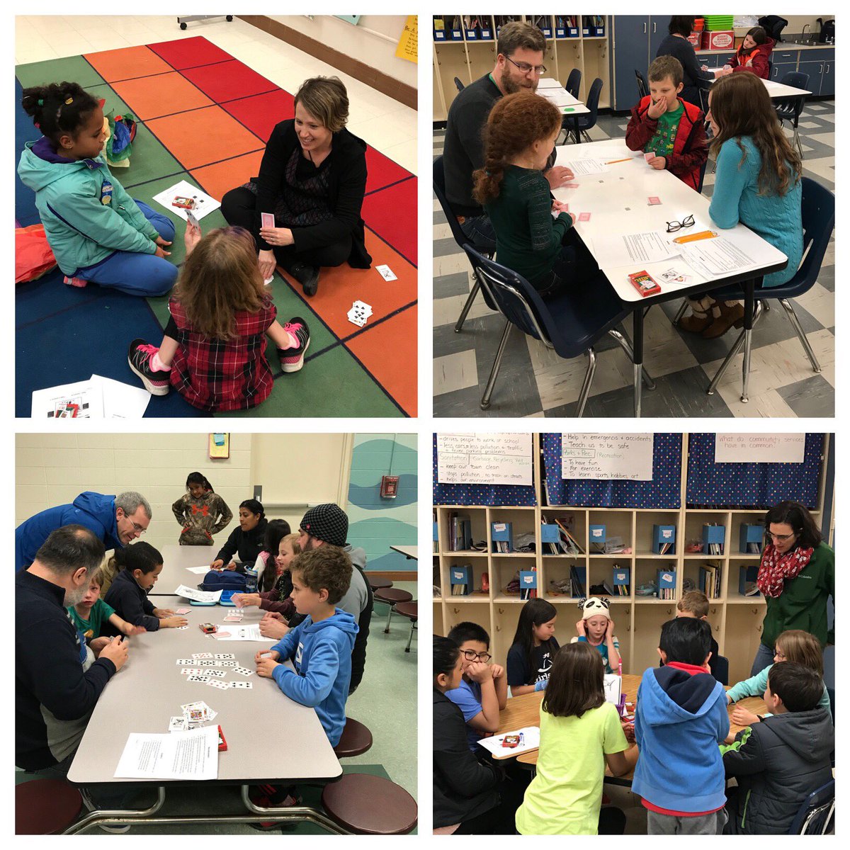 Math game night at Estes Hills! #estesproud #ehes #esteshills #mathisfun