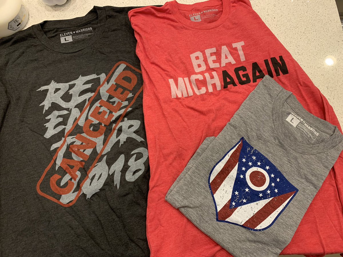 GrahamRahal's tweet photo. A little something something came in the mail today! Can’t wait to wear these loud and proud. 💪🏻🔥 #GoBucks @11W #MichiganWho https://t.co/7IcQ8ZusYh