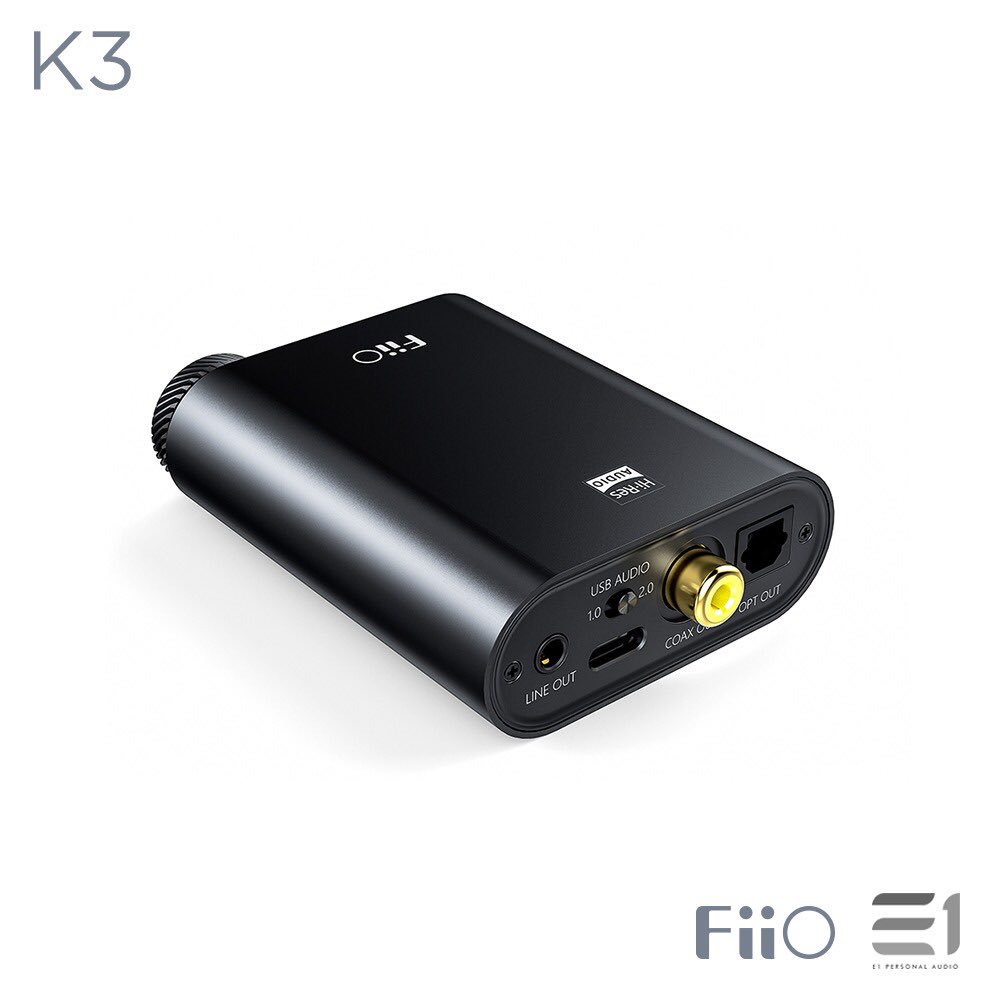 E1PASG's tweet photo. The brand new @FiiO_official K3 mini desktop DAC amplifier with balanced output.
.
.
.
.
.
#FiiO #FiiOK3 #DAC #Amplifier #BalancedOutput #Audiophile #Audio #Music #HeadFi https://t.co/ohvzflCK6J