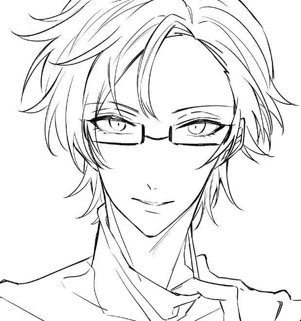 性懲りもなく左銃漫画描いてるけど初めて銃兎さんの髪の毛きれいなバランスで描けた 