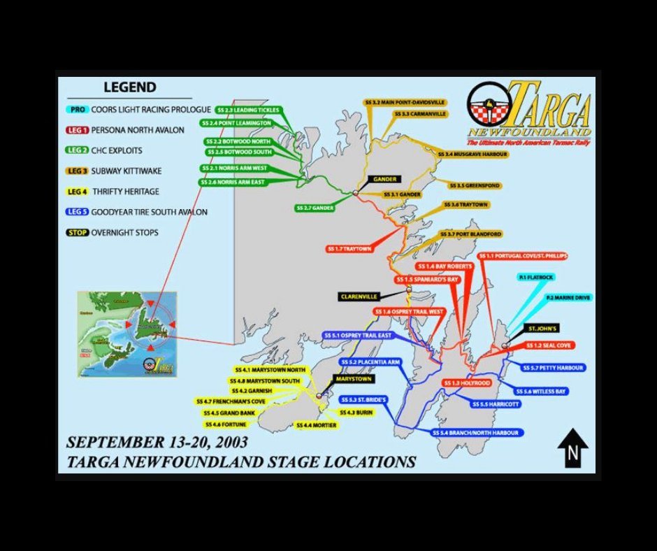 Tune in at 8:20 PM on our facebook page for #throwbackthursday for Targa Newfoundland in 2003.

facebook.com/targaNL/

 #targanl2003