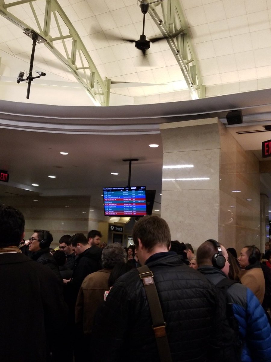 walket08's tweet photo. Why are we delayed? Where are the trains?@NJTRANSIT https://t.co/Ag1GcXvFPp