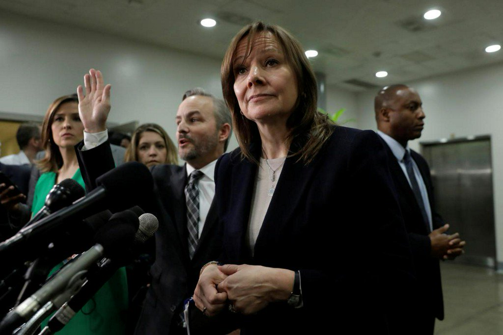 GM CEO faces harsh criticism from U.S. lawmakers over Mexico investments https://reut.rs/2RH3Xt6