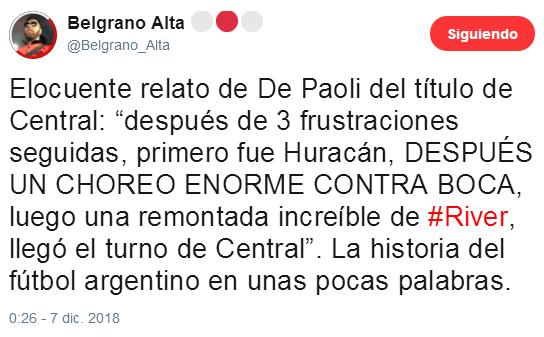 ExigenciaCARP's tweet photo. Relata en pija y diciendo la verdad. Pero que viva el fútbol, De Paoli. Bosta: sos la mierda más grande. https://t.co/F7Ae5cqk80
