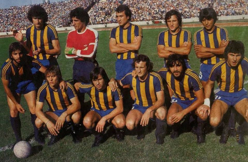 SC_ESPN's tweet image. Tres veces Patón, tres veces campeón: con Bauza, Central dio tres vueltas olímpicas. La del '80 en Córdoba, la del '87 en Temperley y la de esta noche en Mendoza.