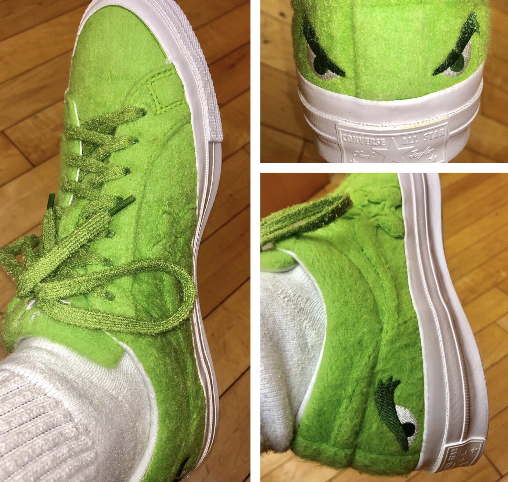Grinch converse golf le fleur hot sale