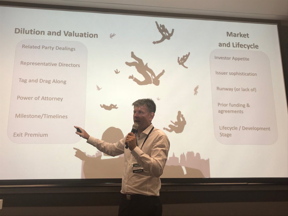 Today ⁦<a href="/CFIAustralia/">CFIA</a>⁩ conference in Sydney Matt the founder of ⁦<a href="/Billfoldas/">Billfolda</a>⁩ talks dilution and regulation #crowdfunding