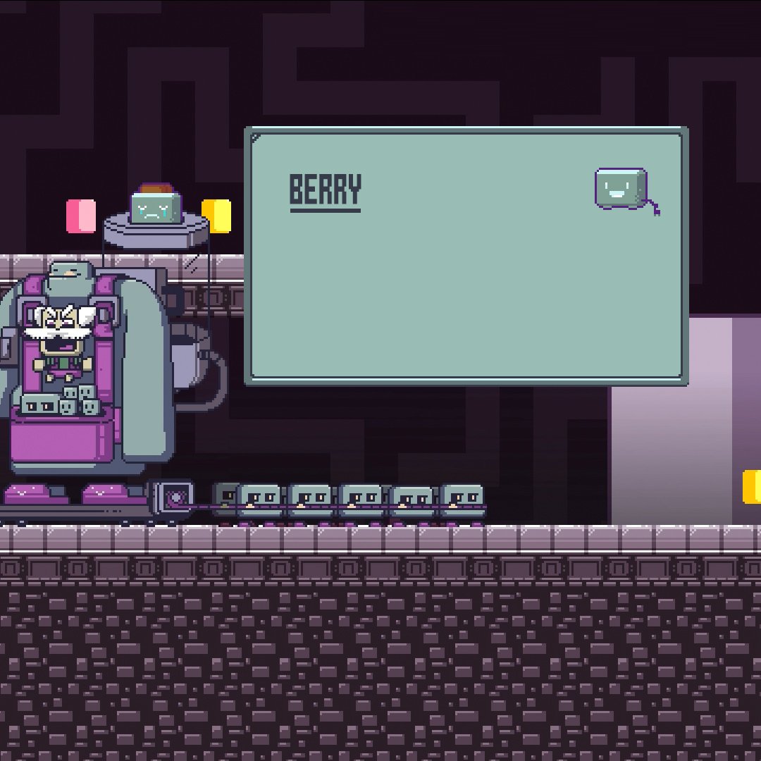 What should Mambot and Berry say? Help us and we'll post it, crediting you and your mastery of words. 🤖🍞