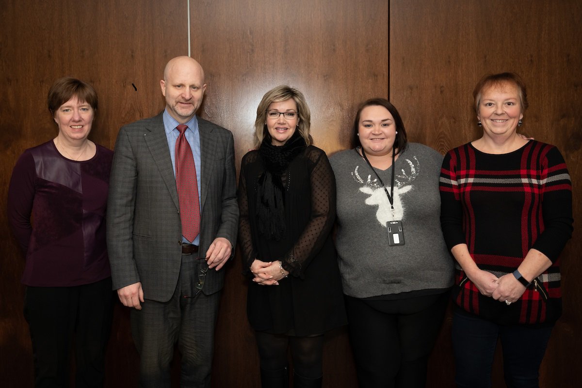 Pleased to welcome Infrastructure Minister @SANDRAYYCNW back to #ymm. Council met with the Minister to discuss important community infrastructure investments including the Fort Chipewyan Airport, Highway 881 upgrades, internet connectivity in rural areas and Willow Square. #rmwb