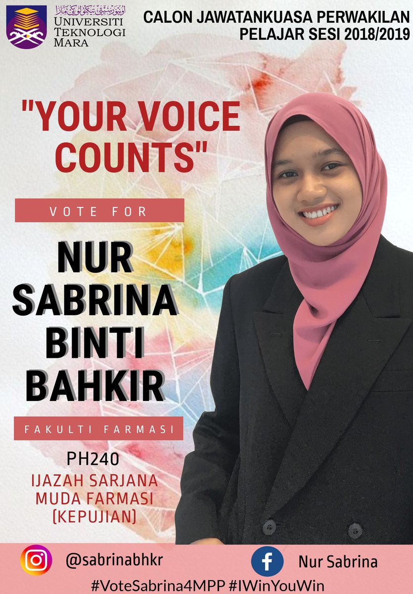 smf_farmasi's tweet photo. 🌸SALAM UiTM DIHATIKU🌸

PEMILIHAN JAWATANKUASA PERWAKILAN PELAJAR(PJPP)
akan diadakan pada:

📌Rabu (12/12/2018)
📌8.30 - 5.00 PTG 
📌Makmal Komputer 2,Aras 5,FF2, Fakulti Farmasi UiTM Puncak Alam

Semua pelajar diwajibkan hadir.

Sila Bawa Kad Pelajar❗❗

#smffarmasi #vote4mpp https://t.co/8hlWUUIDlR