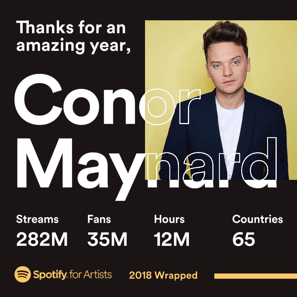 ConorMaynard's tweet photo. Crazy, thank you all so much ❤️. 2018 isn’t over yet, still some new music coming, and in 2019... I’ll be releasing my first solo original material in 4 years.. I really mean it this time 😝🎉 https://t.co/ZX0iycqVVu