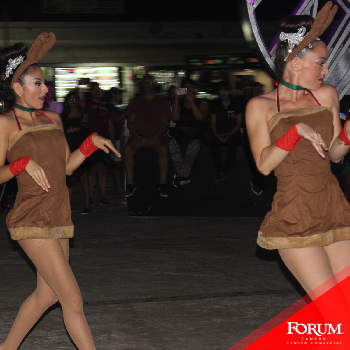 ForumCancun's tweet photo. Esto es un poco de lo que sucedió en nuestro encendido de árbol navideño. Gracias por acompañarnos y sigue disfrutando de la navidad con nosotros. https://t.co/l0EQDfaXdm