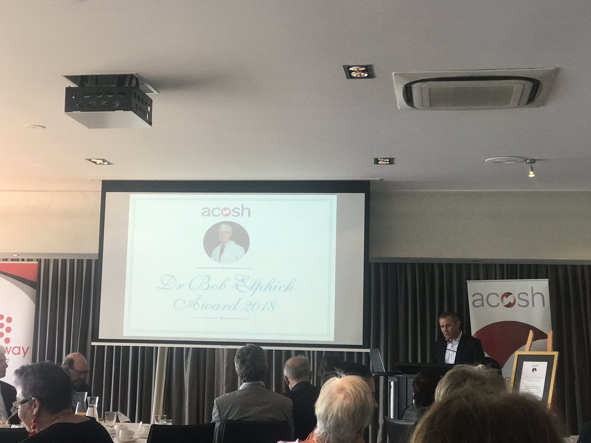perth_meso_dr's tweet photo. Attending #ACOSH breakfast - Australian Council on Smoking and Healthcare- for presentation of Bob Elphick medal. #makesmokinghistory @RogerCookMLA speaks on the importance of indigenous tobacco control. Congrats WA Aboriginal Tobacco Control Strategic Leadership Team https://t.co/8atuWOSdZw