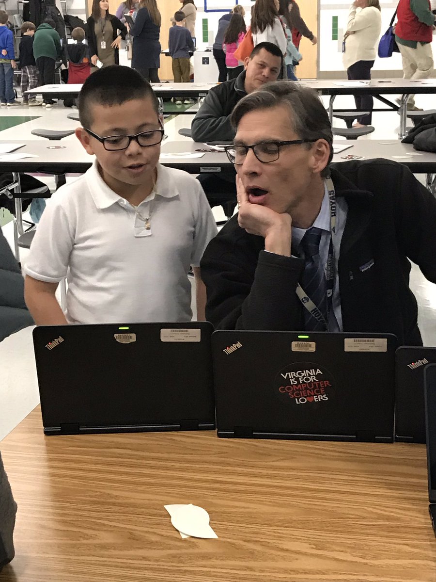 MustangRaines9's tweet image. CS for All. MEA students showcase curriculum with scratch coding. Way to share our. @PrincipalMizell @PTOmeadowland @MickiLovesMath @NickGrzeda @CSforALL #CSforLCPS