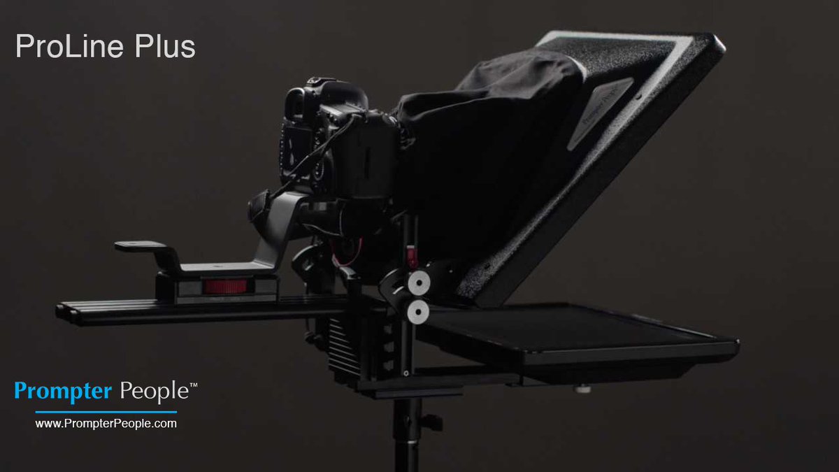 PrompterPeople's tweet image. VideoGear ProLine Plus Review the most modular Teleprompter to date! 
Use code: PLUS15 for 15% off the ProLine Plus or Flex Plus at checkout. (Code expires 12/31/18)
• Shop ProLine Plus: prompterpeople.com/proline-plus-d…
• Review Here: 
youtube.com/watch?v=dNbFOf…