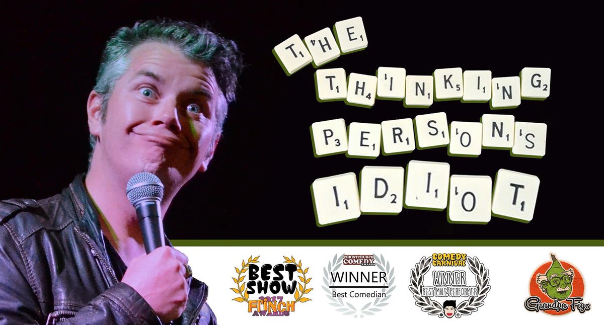 Justin ‘Rusty’ White - live comedy 8pm Old Lodge Theatre this Saturday - ‘The Thinking Persons Idiot’ #justinrustywhite