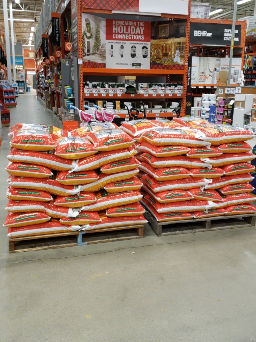 Gastonia home depot has ice melt and other winter weather supplies. Come see us!!!