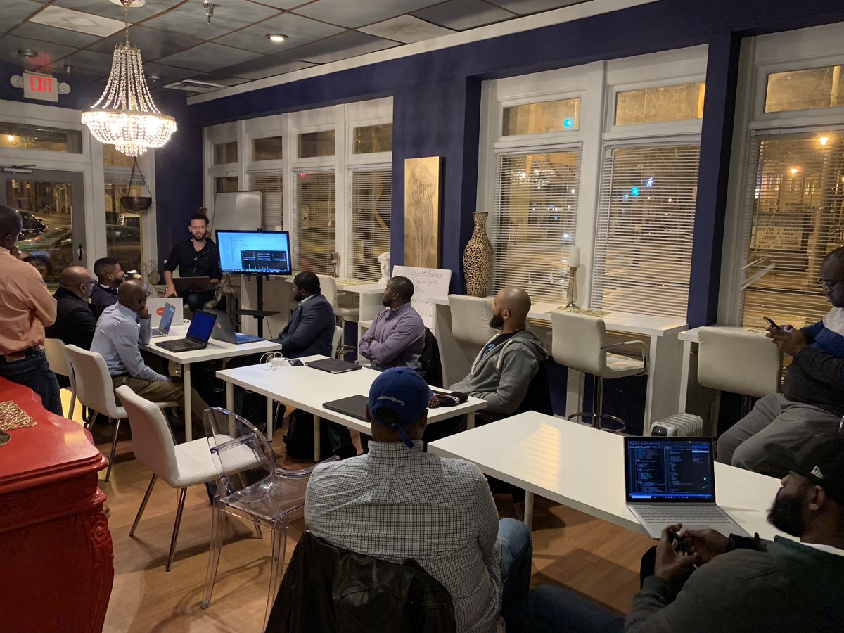ATLRemix's tweet image. #CodingWhileBlack is hosted by @techsofcolor every Thurs at 228 Auburn Ave starting at 6p