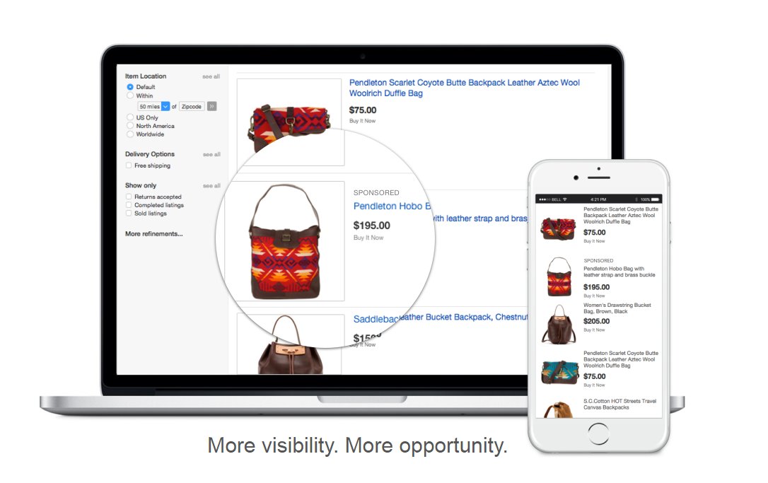 You have the inventory buyers want! Use <a href="/eBay/">eBay</a>'s Promoted Listings Service to ensure buyers see your must have products! The beautiful thing is you don’t pay unless the item sells! #WINNING #ebay #ebaydeals #HolidayShopping #Deals buff.ly/2EiiIiS