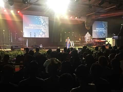 tfcsa_official's tweet photo. Our Facilitator Pastor Ps Londi Ntuli leading us in our Emergence declaration.

#Emerge2018
#TFC_Conference https://t.co/f8OYYnePUt