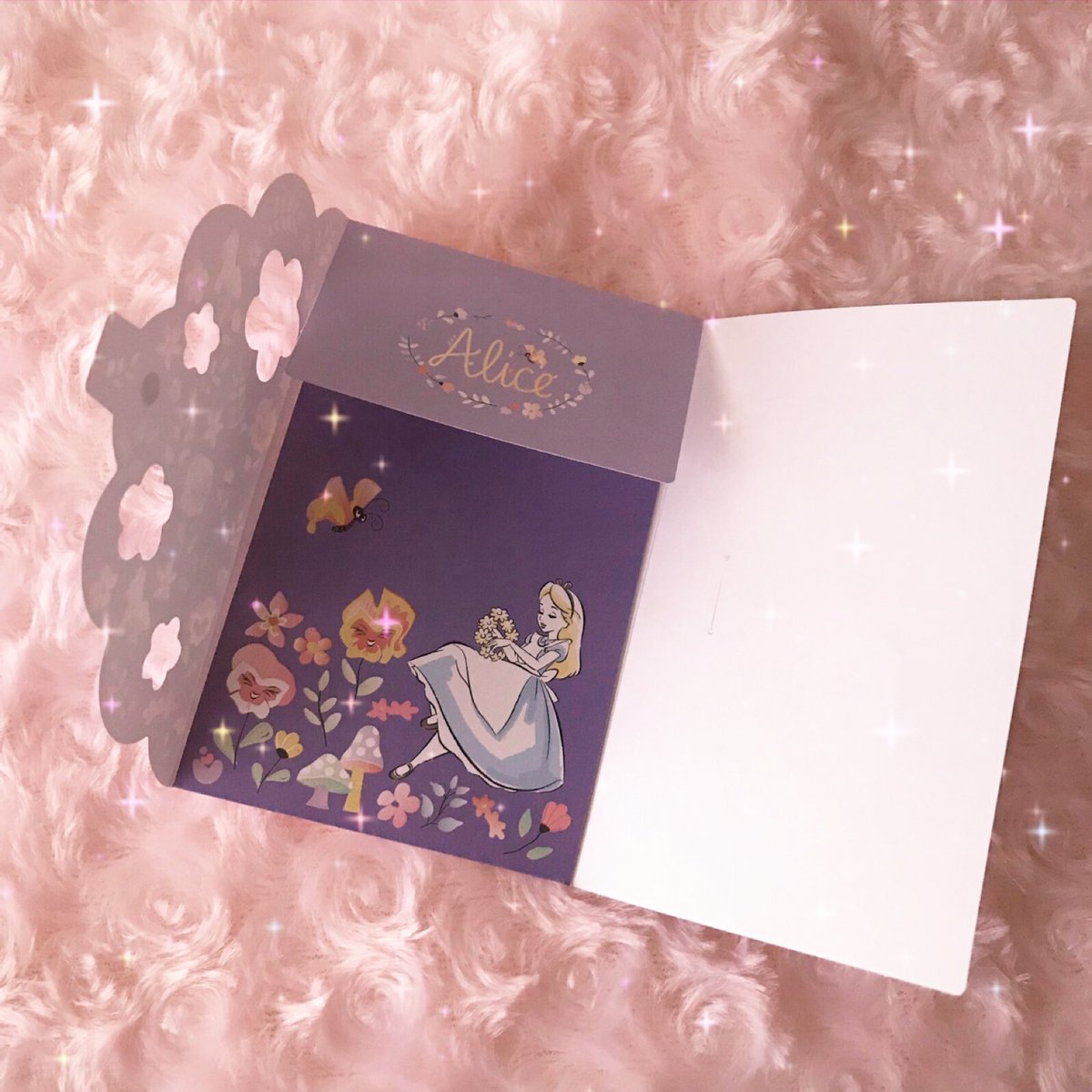 チェルシー ラインストーン付きのアリスのポチ袋 お年玉袋にラインストーン 時代を感じる ふしぎの国のアリス ぽち袋 ポチ袋 お年玉袋