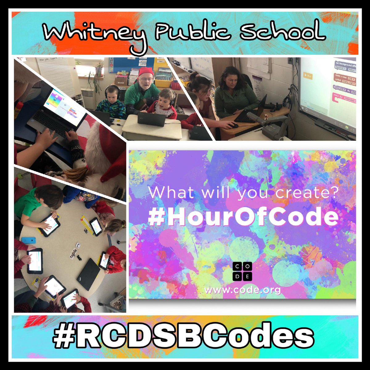 MrJonathanPratt's tweet photo. Every student @Whitney_Public was coding today for #HourOfCode! But that wasn’t enough for this crew... we spent the afternoon designing artifacts in @tinkercad to be 3D printed for an upcoming museum project. Awesome work today! #RCDSBCodes #CSEdWeek https://t.co/RsUOQMwiMa