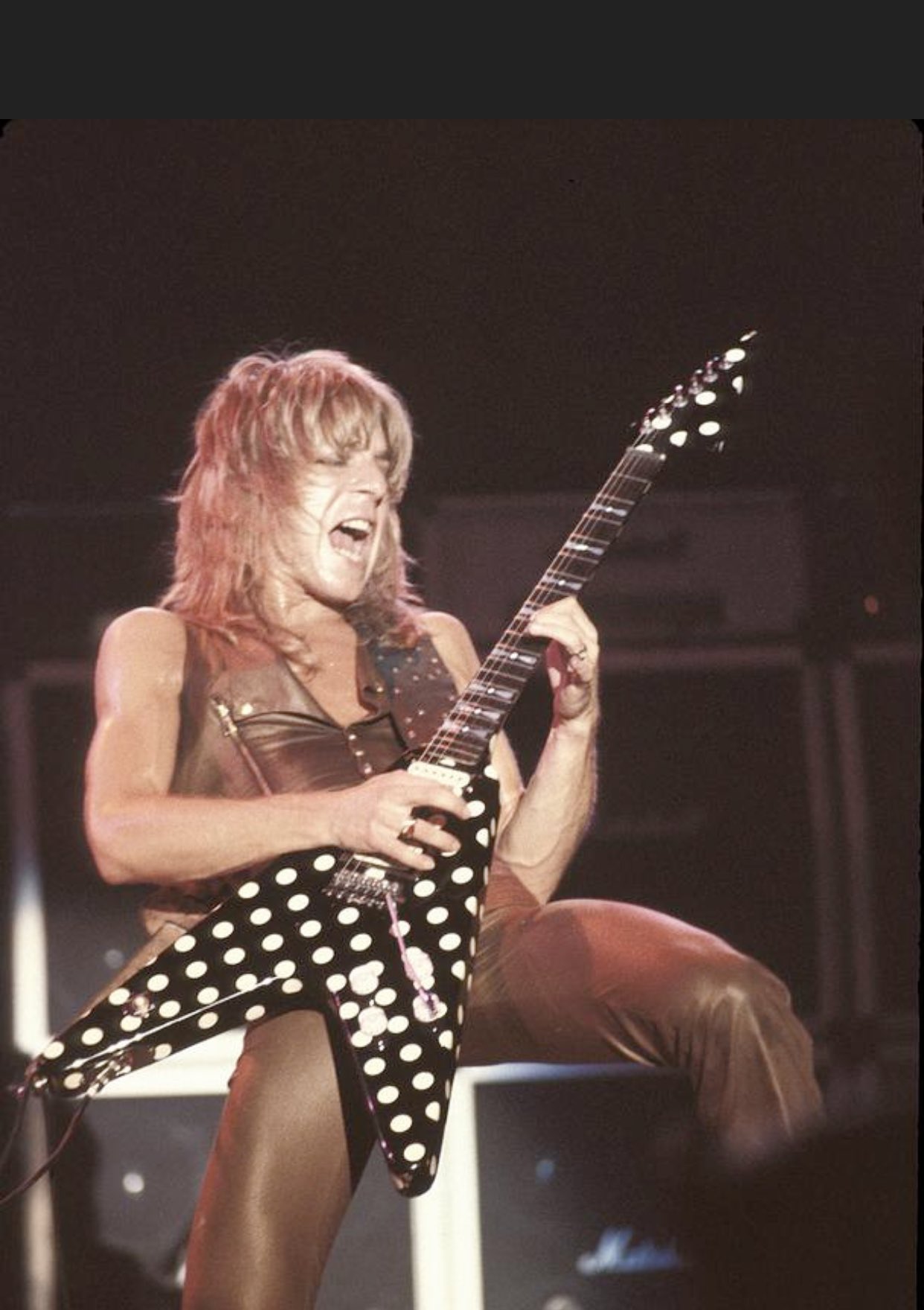 Happy Birthday to the late great Randy Rhoads!   