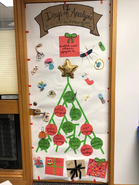 Snitkin Lab (@snitkinlabwgs) on Twitter photo Snitkin lab is participating in the holiday-themed door decoration contest hosted by the Bioinformatics department! Thanks to @stephstaph8 @5hawnsolo <a href="/saund_katie/">Katie Saund</a> @RDCrawford26 <a href="/alipirani88/">Ali Pirani</a> <a href="/bubblepig914/">Joyce Wang</a> and @Sintsovka for #mandatoryfun! Snitkin lab is participating in the holiday-themed door decoration contest hosted by the Bioinformatics department! Thanks to @stephstaph8 @5hawnsolo <a href="/saund_katie/">Katie Saund</a> @RDCrawford26 <a href="/alipirani88/">Ali Pirani</a> <a href="/bubblepig914/">Joyce Wang</a> and @Sintsovka for #mandatoryfun!