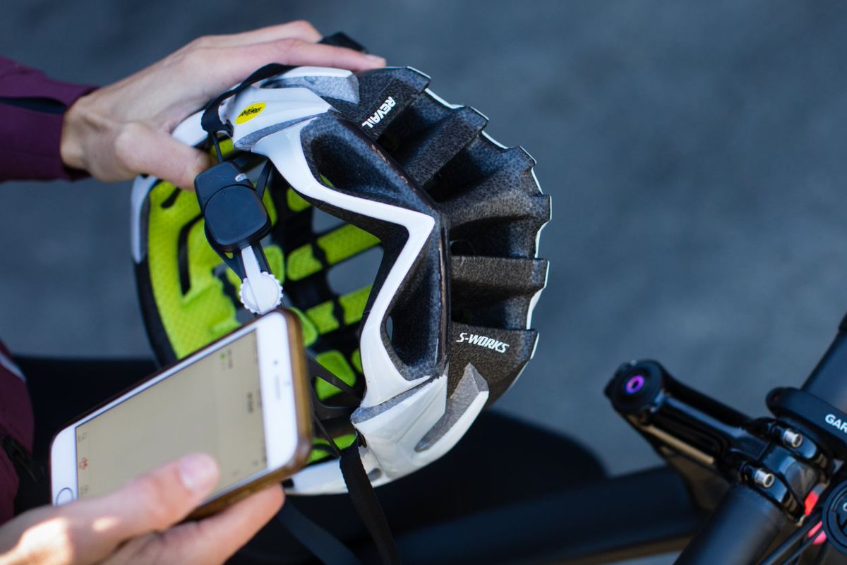 We have Specialized's Propero 3 helmet in stock with ANGi crash detection technology. Don't ride out in the middle of nowhere by yourself without a backup plan. See what peace of mind looks like in person at #bikemastersomaha! pbxx.it/4Kkkls