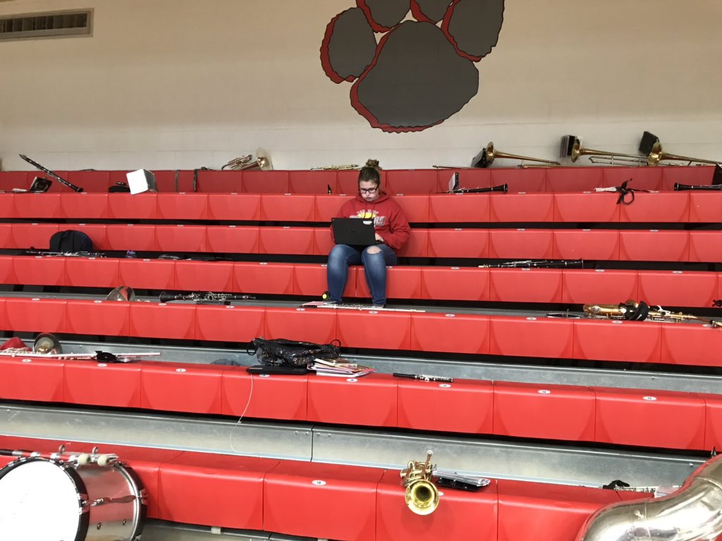 vwbands's tweet image. Thursday night Pep Band got me like...... #homeworkproblems #goband #weloveKlare