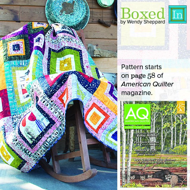 AmericanQuilter's tweet photo. Wendy Sheppard's design highlights favorite fabrics in a collection of fabulous frames. Find the pattern in the January 2019 issue of "American Quilter" magazine. Get your copy, or subscribe, on https://t.co/op4snZs6ht.
#americanquiltermagazine #piecing #quilting #fabricframes https://t.co/ZACi7IlBOB