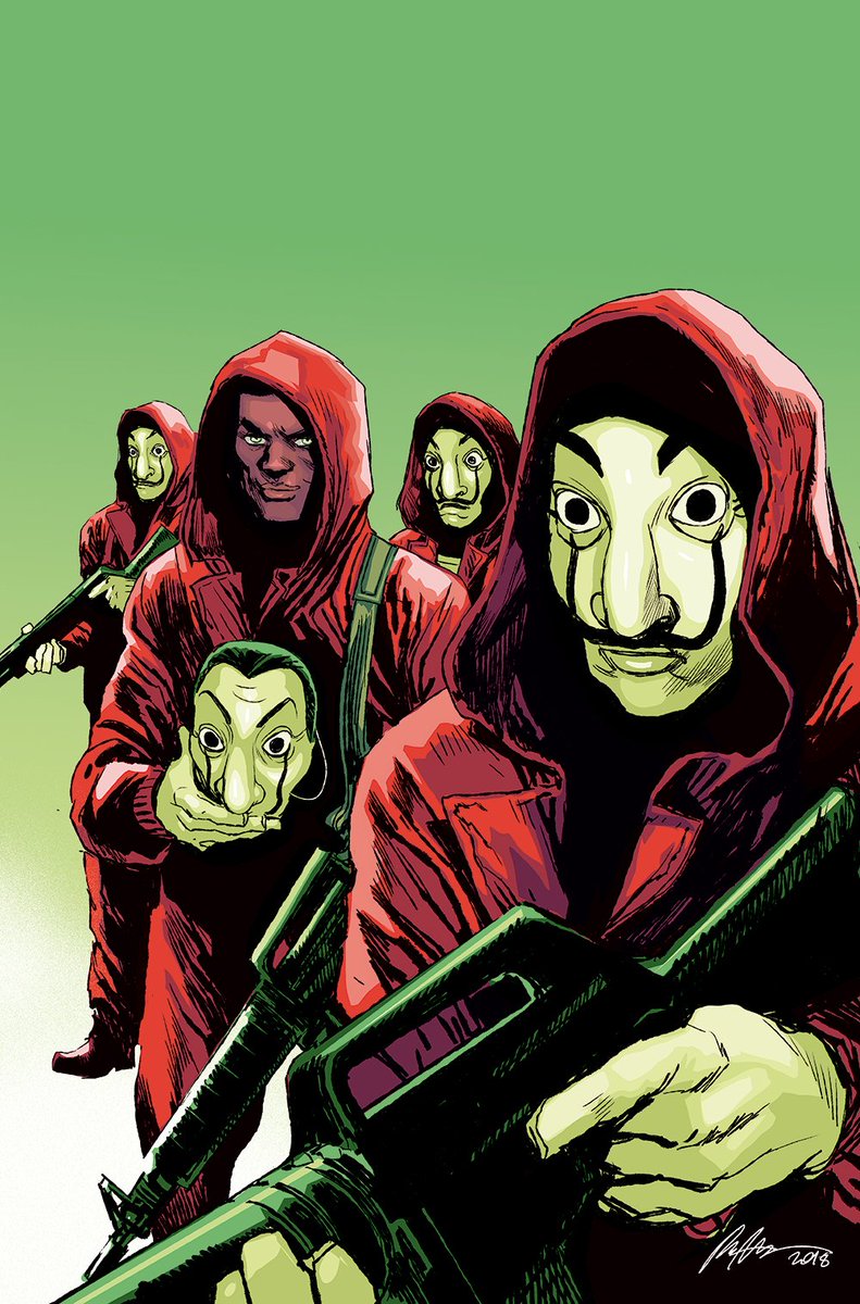 ProdigyNetflix's tweet image. After careful calculations on Twitter and Instagram, @rafaalbuquerque has dressed Edison Crane as @lacasadepapel for #CCXP18. Looks like @bojackhorseman and Edison Crane will have to have that crossover episode some other time.