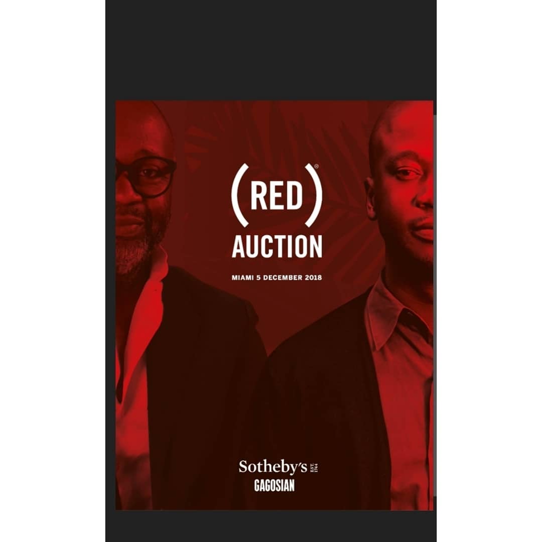 csr_foundation's tweet photo. @RED engages the private sector to help end #HIV #AIDS. The (RED) Auction #ArtBasel Miami2018 raised $10.5 million. Artist Theaster Gates noted the use of art collecting resources makes an even greater impact.#REDAuction @Sothebys #Bono #knockthedevilback #impactinvesting #CSR https://t.co/yJLv6Jr8e1