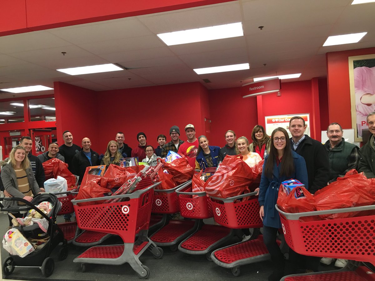 So grateful to be the elves to this amazing group supporting Santa 🎅🏻 this Christmas. 
T1154 honored to host Manchester Twp. PBA tonight as they shop for 150 children! #HelpingOthers #TrueMeaningoftheHolidays #Santashelpers #community #D450 #G495