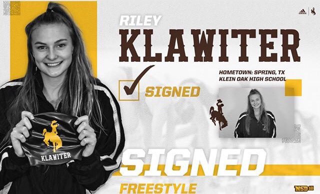klawafflehouse's tweet photo. Yeehaw. #uwyoswimanddive https://t.co/YdOK8b9zxm