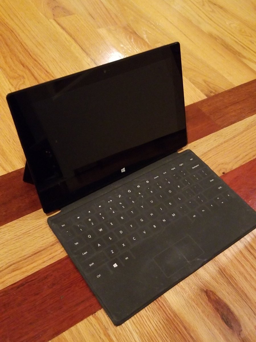 bulls96's tweet photo. Look what I found. #surfaceRT it started it all #Surfaceforlife thank you @panos_panay and @surface team! https://t.co/UMnKnwXlrO