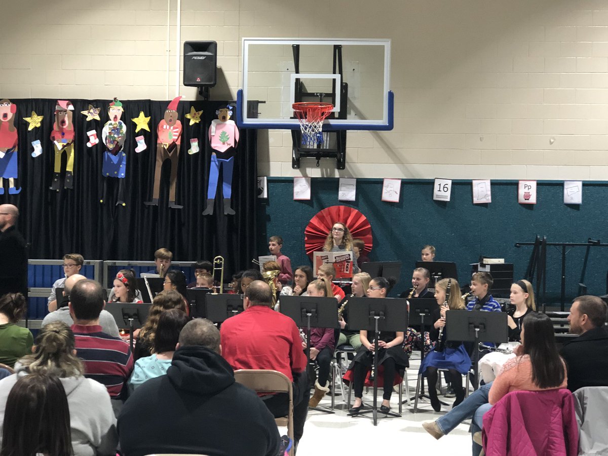 We ended our concert week with the Fifth And Sixth Grade bands!