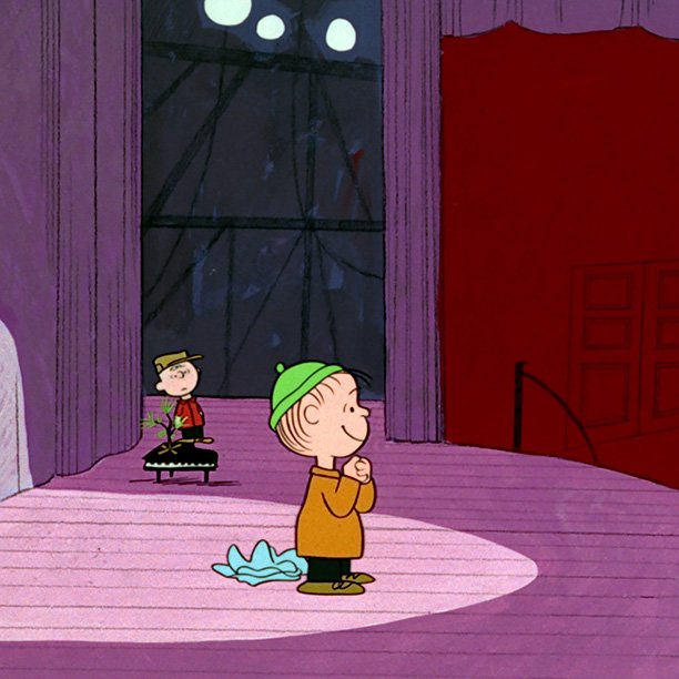 charlie brown christmas linus