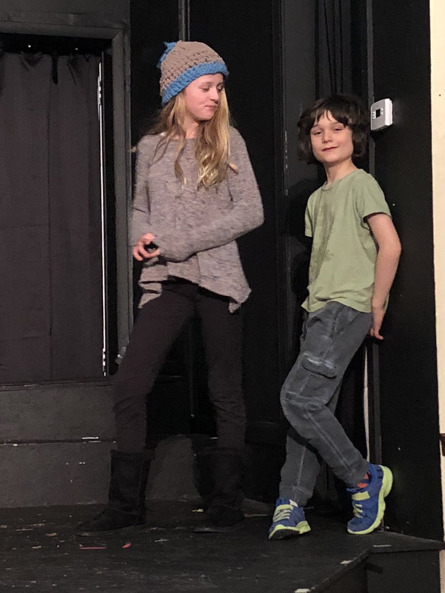 The_Downeaster's tweet photo. They are all just a bunch of cool kids preserving the future of theatre. #youththeatre #communitytheatre #RomeoAndJuliet https://t.co/2tYKrnnjT2