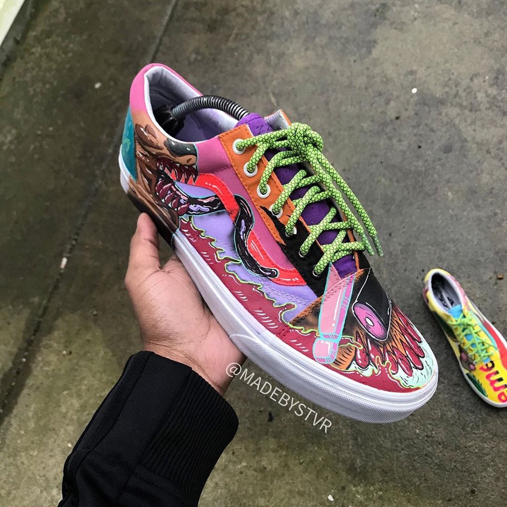 custom vans laces