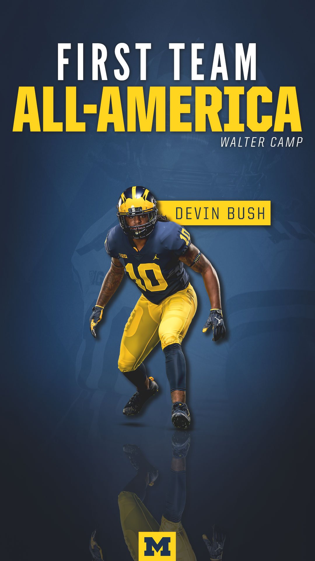 Michigan Football On Twitter DEVIN BUSH Is A FIRST TEAM All American michigan-football-on-twitter-devin-bush-is-a-first-team-all-american