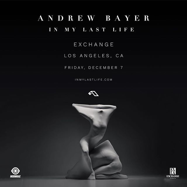 RaveLoop's tweet photo. 🎅🎄 Get your #AndrewBayer #BenBohmer @ #ExchangeLA tix 👉https://t.co/YvXgxocVmK @andrewbayer @benbohmermusic
#RaveMeetup
#TranceMeetup
#Anjunabeats
#InsomniacClubs
#InsomniacEvents
#AwakeningFridays
#InceptionSaturdays
#RaveSave
#RaveLoop
#PLUR
#PromoC… https://t.co/lqzWeg4qsE https://t.co/Ss1fkgpCWx